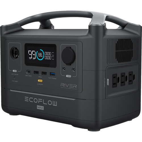 EcoFlow - River Max 576Wh Portable Power Station