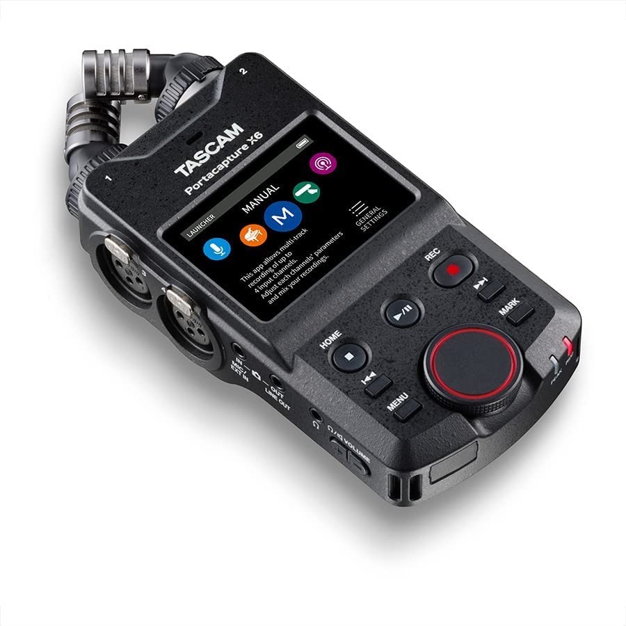 Tascam - Portacapture X6 32-bit Float Portable Audio Recorder