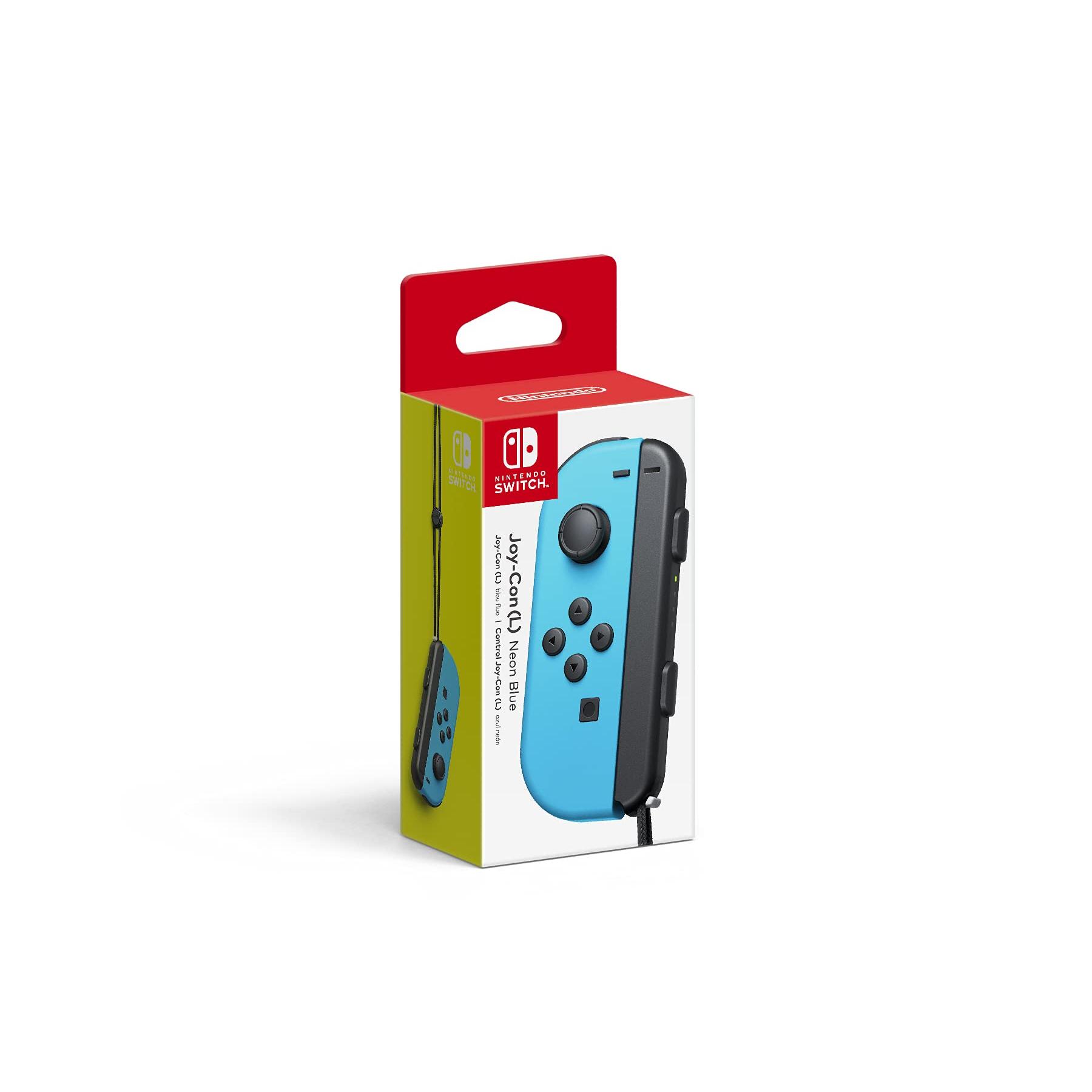 Nintendo - Joy-Con (L) - Neon Blue