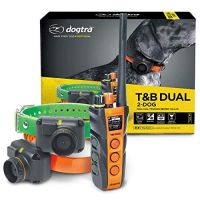 Dogtra - T&B Dual 2-Dog Long Range 1.5-Mile Expandable Dual DIAL Training & Beeper Remote Dog Training E-Collar for Upland Gun Dog