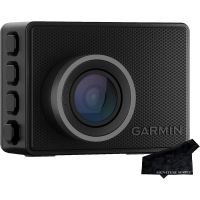 Garmin Dash Cam 47, 1080p, 140-degree FOV, Remotely Monitor Your Vehicle and Signature Series Cloth
