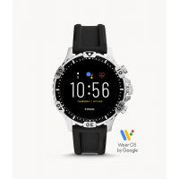 Fossil Gen 5 Smartwatch Garrett HR Black Silicone